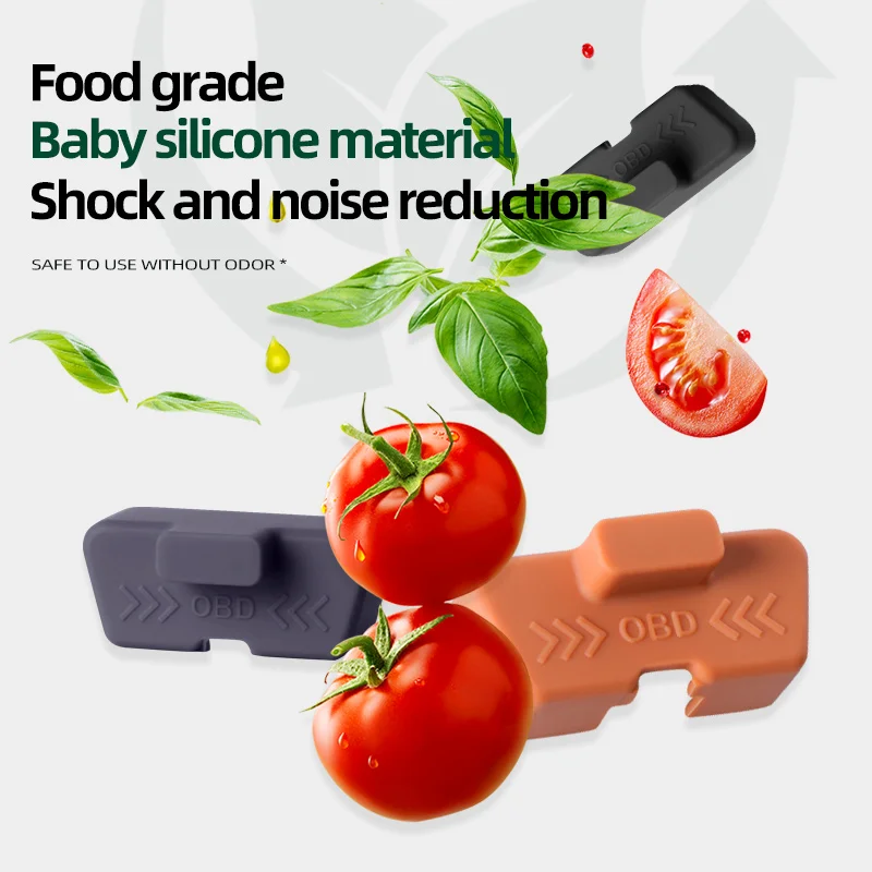 OBD Cover Lock Водонепроницаемая крышка автомобиля Силиконовый защитный рукав для AUDI A3 A4 A5 A7 A8 Q3 Q5 Q7 S3 S4 S5 S6 B6 B7 B8 B9