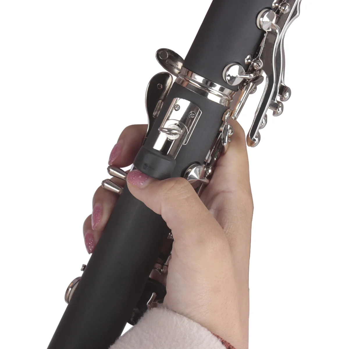

5 PCS Rubber Clarinet Thumb Rest Cushion Protector Music Instrument Accessory (Black) Clarinet thumb cushion