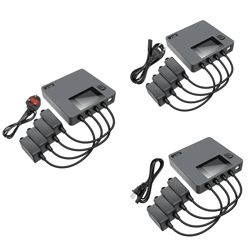 

CEA 6 In 1 Digital Display Battery Charger For DJI Mini 3/3 Pro/4 Pro Drone Fast Smart Battery Charger