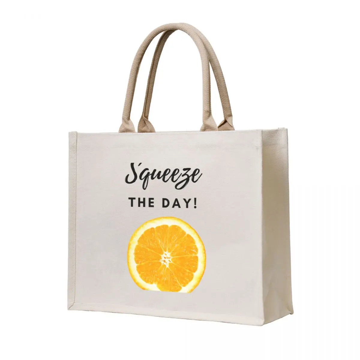 

Citrus orange Tote Bag Cloth bag shopper bag women Customizable tote