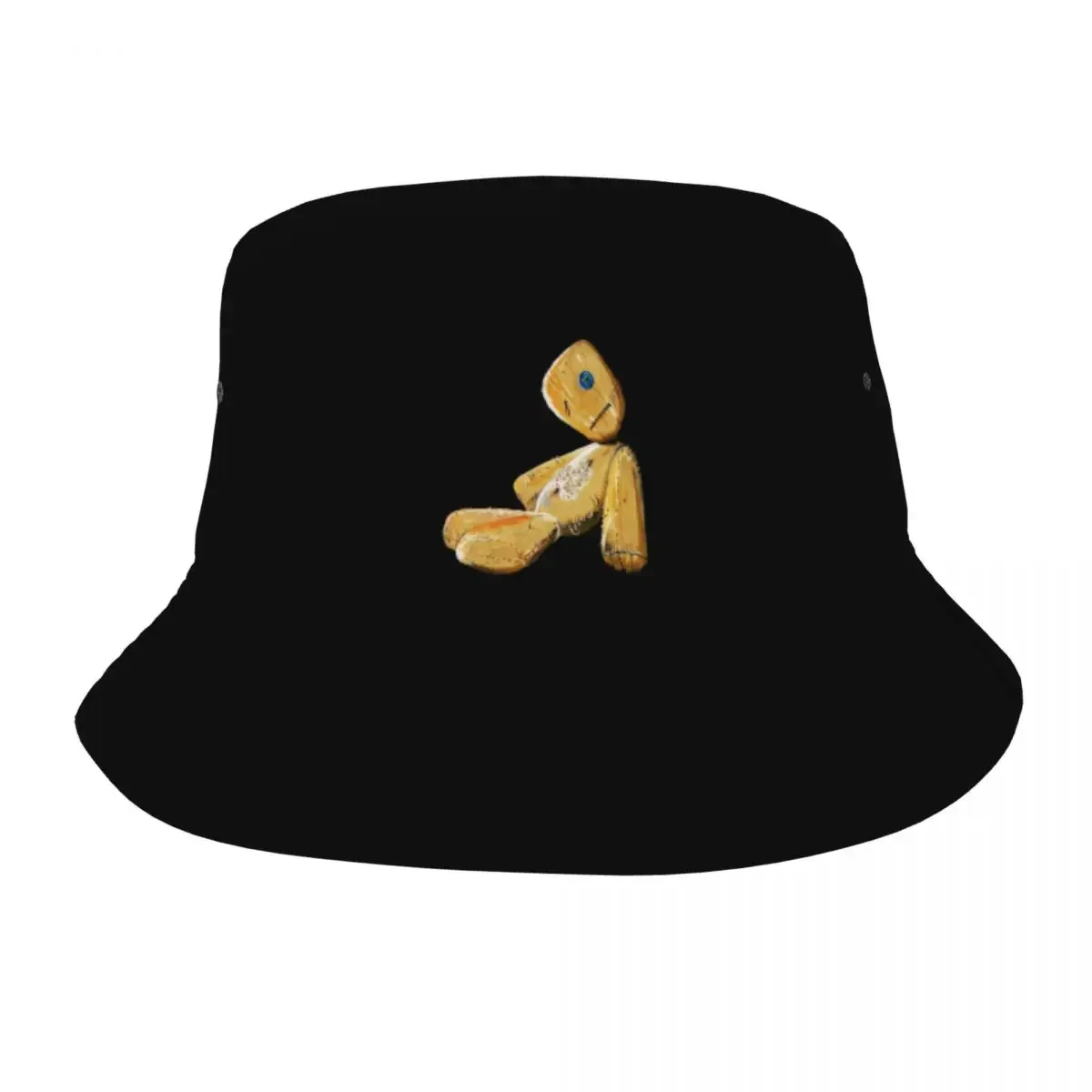 Street Doll Horror Korn Rock Band Bucket Hat Women Men Foldable Outdoor Fishing Hat Bob Hats