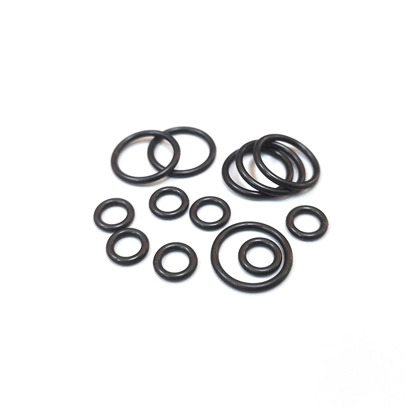 

50 Pcs Nitrile butadiene "O" Type Sealing Oil Seal Oil Resistant ID2.9-21.95mm Pressure Washer Spacer Rubber