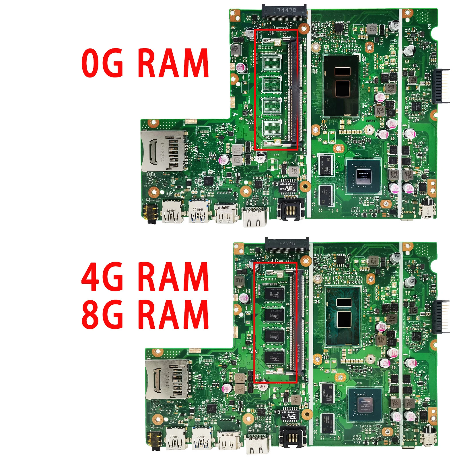 X541UV Laptop Motherboard For ASUS X541UJ X541UVK X541U F541U A541U Mainboard I3 I5 I7 CPU GT920M 4GB/8GB RAM