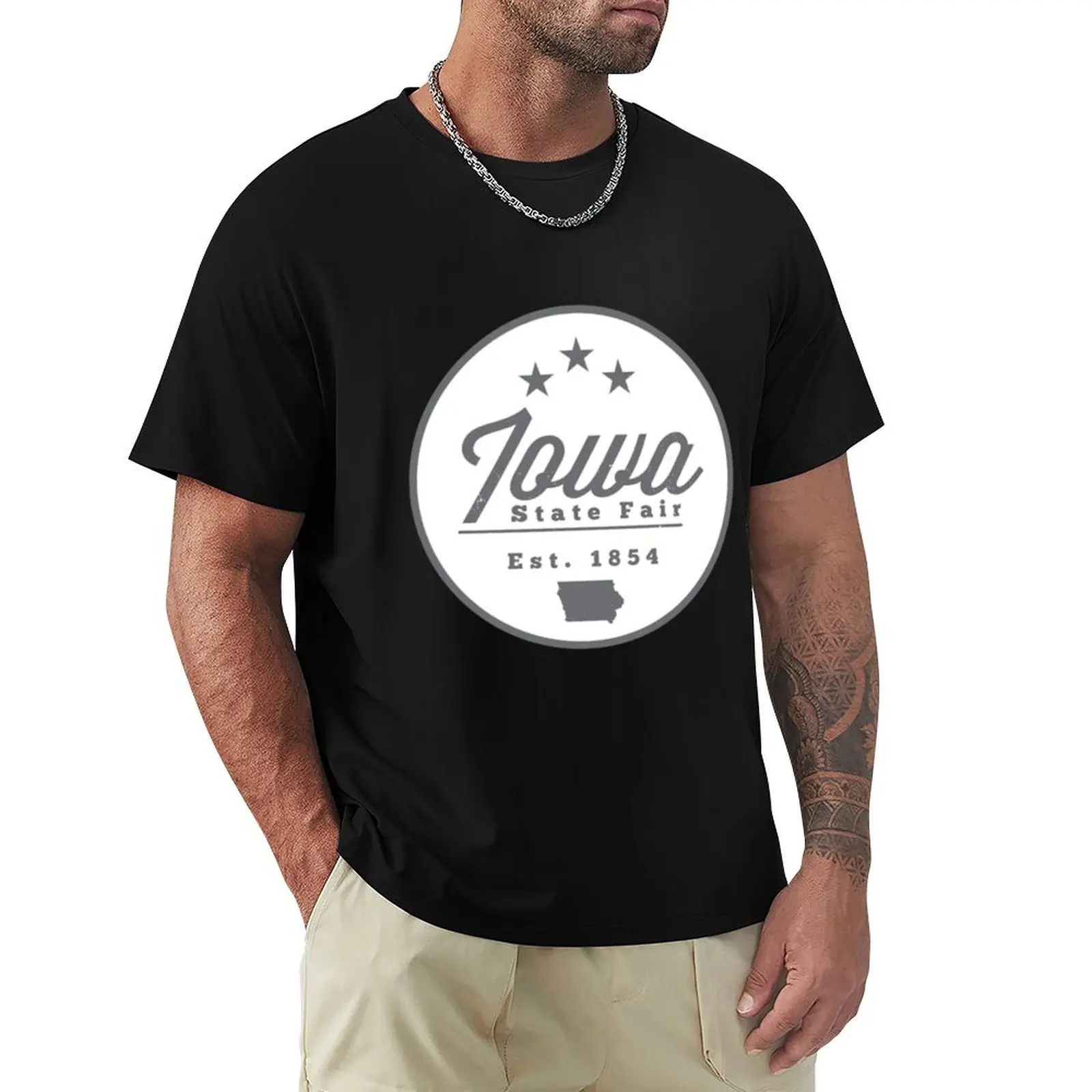 Iowa State Fair Est. 1854 T-Shirt Sun Block Outdoor T-Shirt