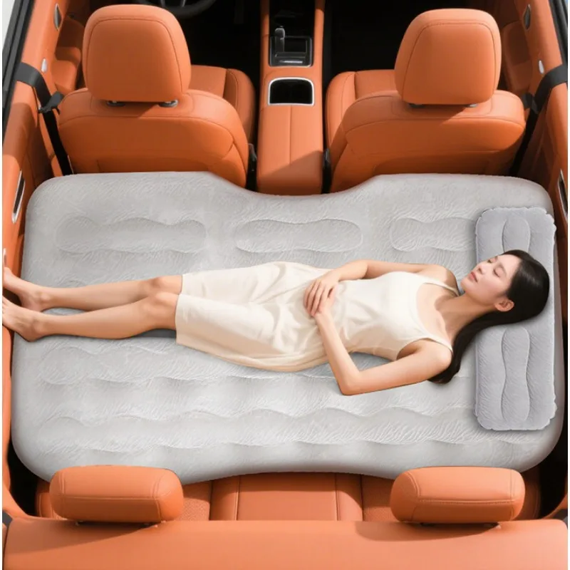 Automatic car inflatable mattress car rear sleeping mattress travel bed SUV car sleeping artifact air mattress bed