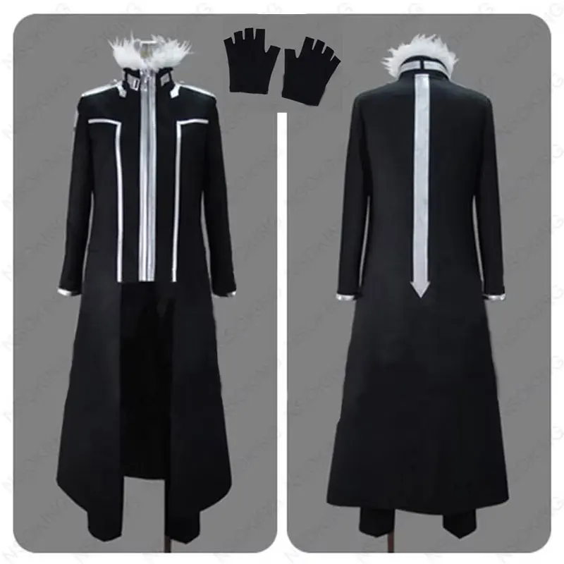 Anime Sword Kirigaya Kazuto Kirito Cosplay SAO Extra Edition Cosplay Costume Black Trench Pants Gloves Men's Clothing