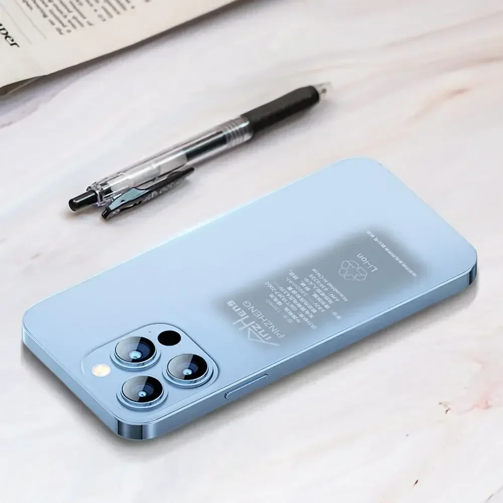 بطارية PINZHENG حقيقية عالية السعة لهواتف iPhone 14 15 Pro Max 14 Pro 15 Pro 14 Plus 15 Plus 14 Pro Max بطاريات بديلة