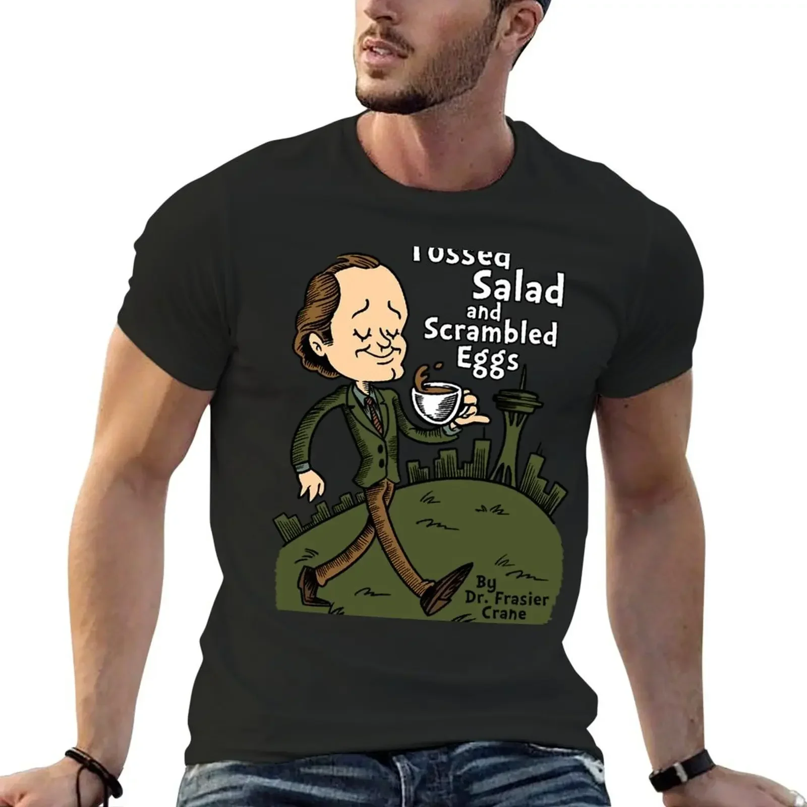 Tossed Salad and Scrambled Eggs T-Shirt cotton graphic tees shirts graphic quick-drying shirts men graphic