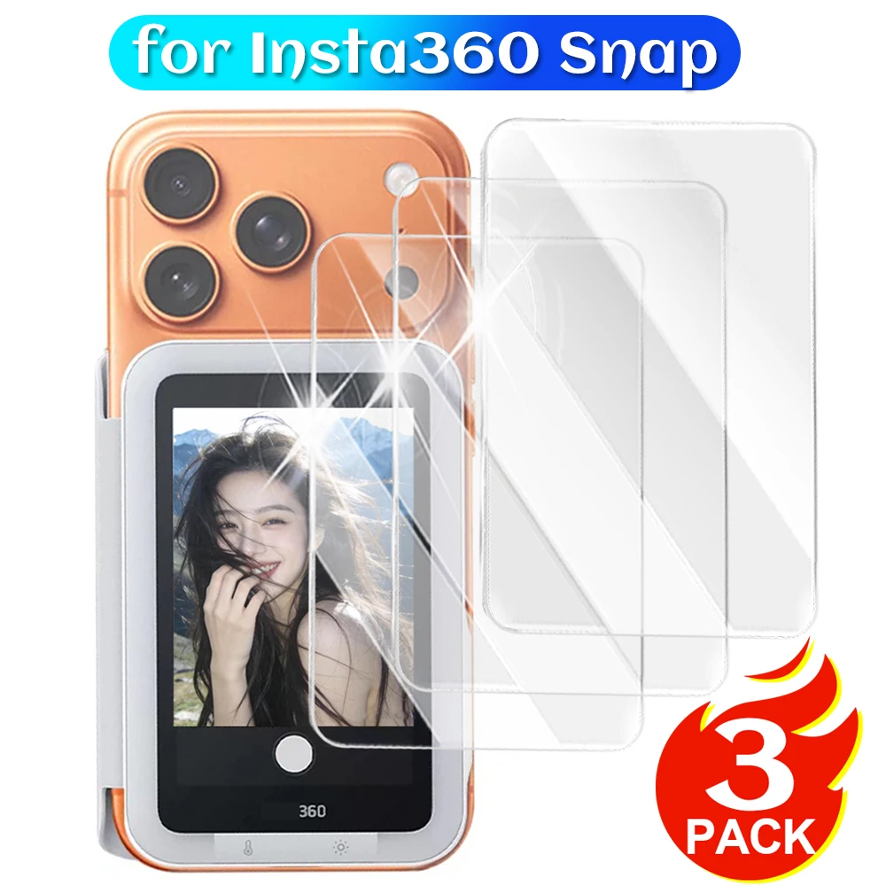 9H Screen Protector Tempered Glass for Insta360 Snap Display HD Clar Anti-Scratch Films for Insta360Snap Mobile Phone Selfie