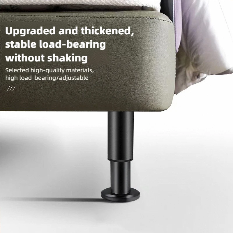 KAK 2pcs adjustable support legs, furniture leg, extendable table support columns, used for furniture tables cabinets bed frame