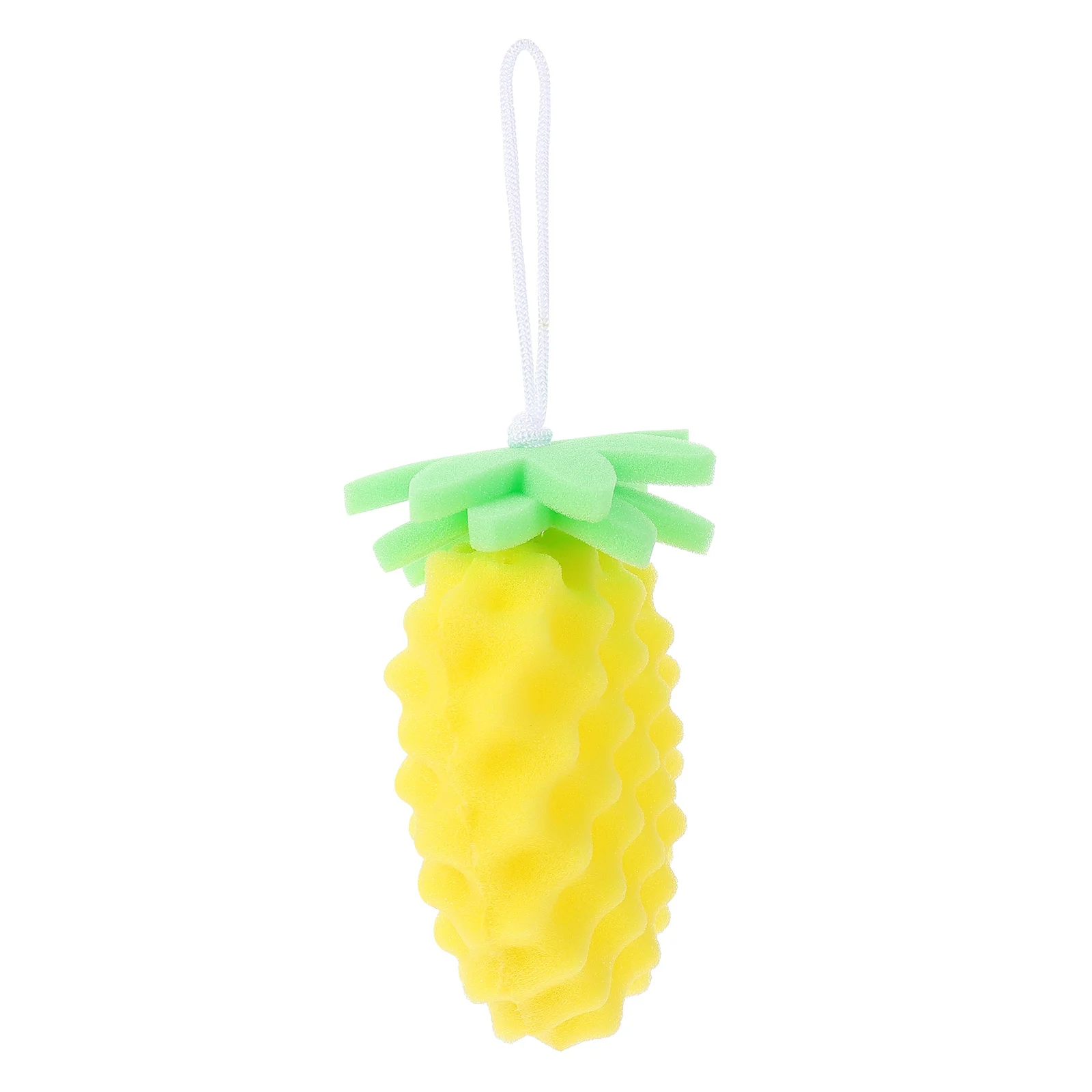 

Pineapple Sponge Bath Scrubber Infant Toddler Exfoliating Body Cleaning Tool Portable Shower Sponge Kids Bath Supply