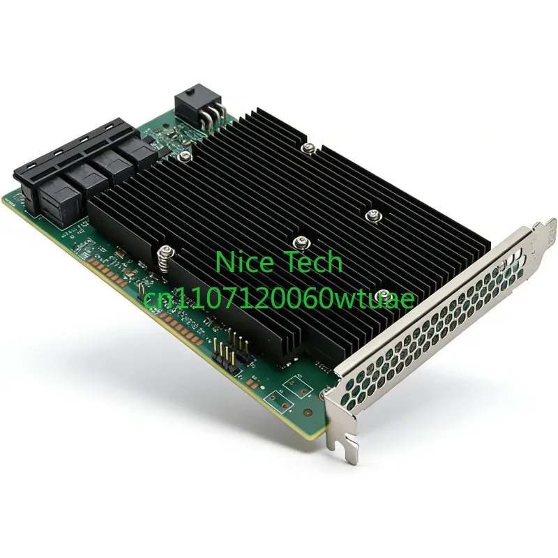 

LSI SAS 9300 16I HBA Card 12Gbps 16 Port SATA SAS Expansion HBA Controller Card Compatible with Windows and Linux System