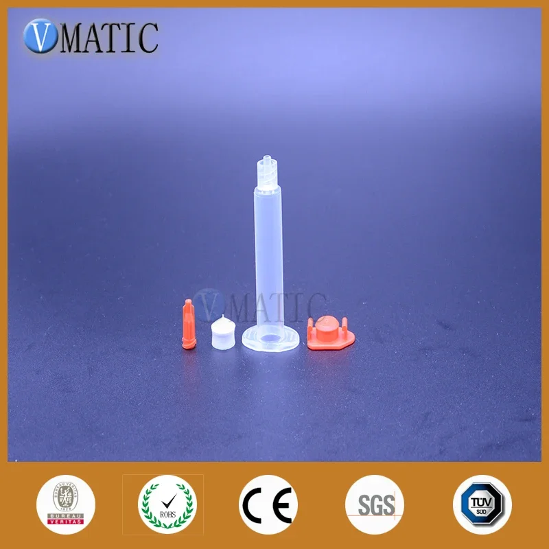 Free Shipping Wholesale 3cc/ml Clear Air Liquid Dispensing Syringe With Accessories (Barrel+Stopper/Piston+End Cover) 2,500 Sets