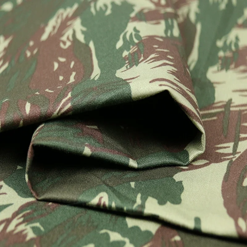 Camouflage Fabric, Twill Camo Cloth, Wear Resistant Training Suits, Jacket, Bag, Boots Material, 1.5m Width