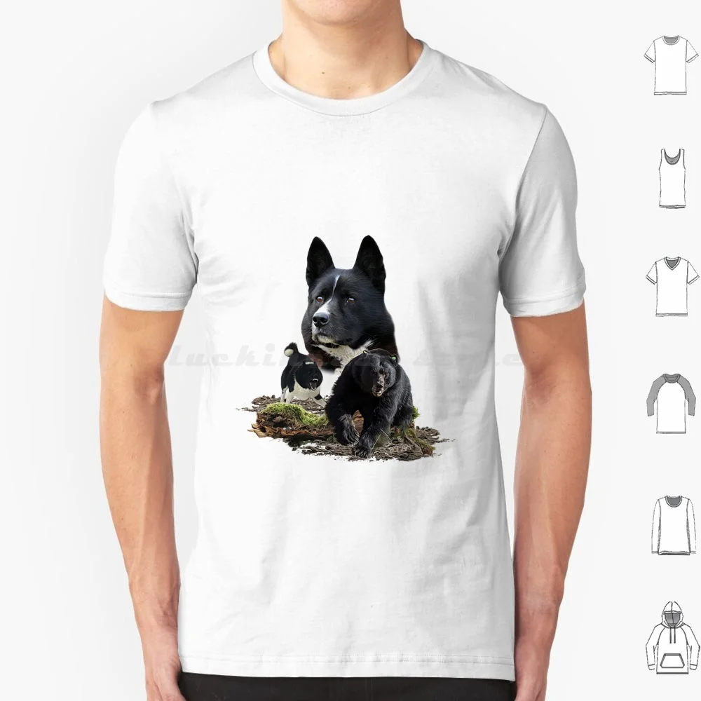 Karelian Bear Dog T Shirt Men Women Kids 6Xl Karelian Bear Dog Large Game Hunting Hunt Big Hunting Outdoor Hunting Finnish