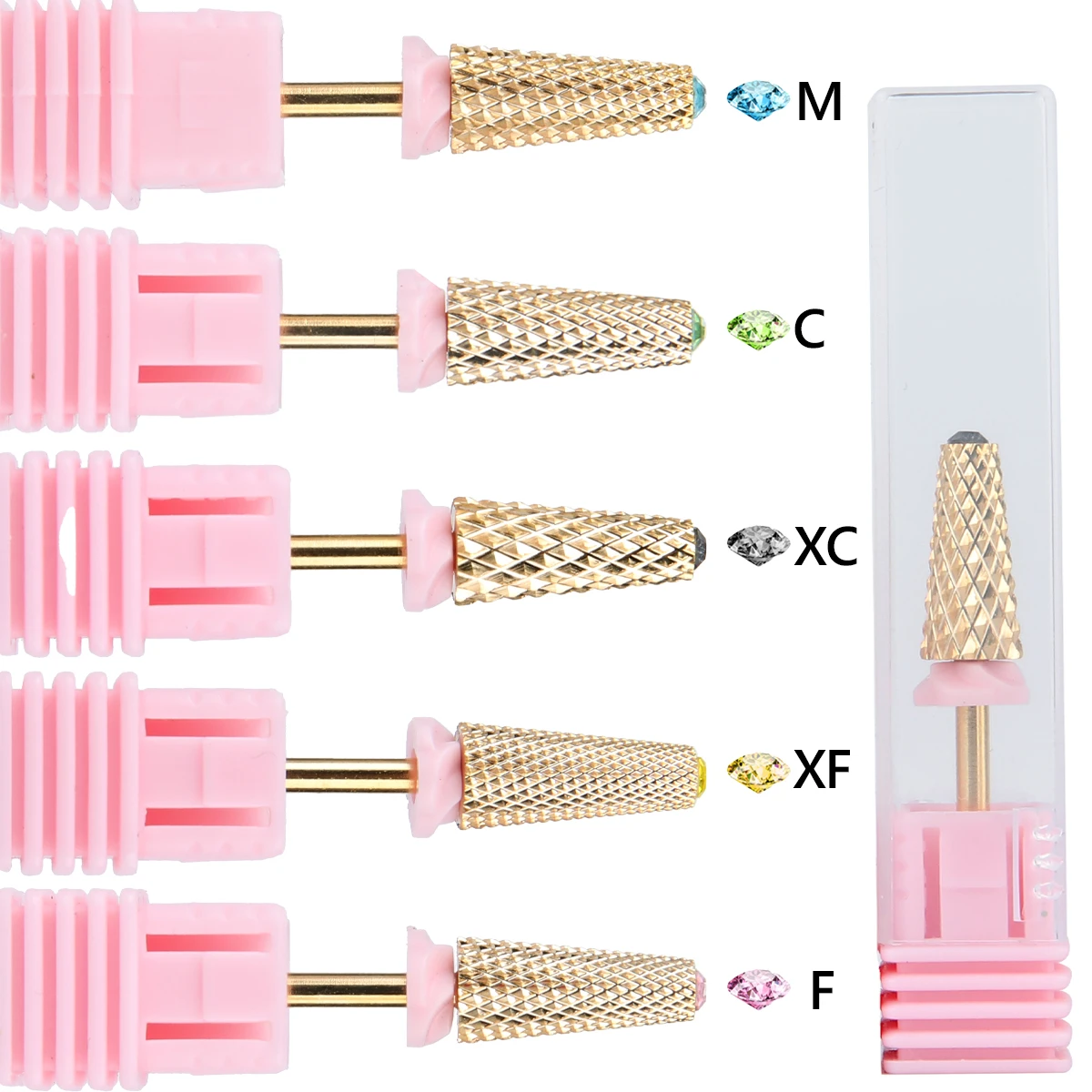 1pc Golden Manicure Grinding Head For Quick Removal of Acrylic Or Nail Gel with a 3/32" Shank Suitable for Manicure and Nail Art - Image 3