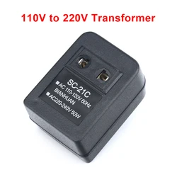 Voltage Adapter Volt Converter Electric Supplies 110V to 220V Compact Size Household Accessories Wall Charger Converting Device