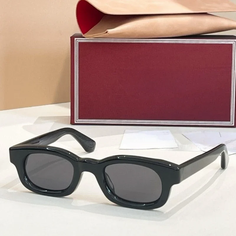 WHISKEYCLONE Sunglasses Oval Men Women Sunglasses Brands Luxury Thick Acetate Vintage Shades Outdoor Retro Glasses
