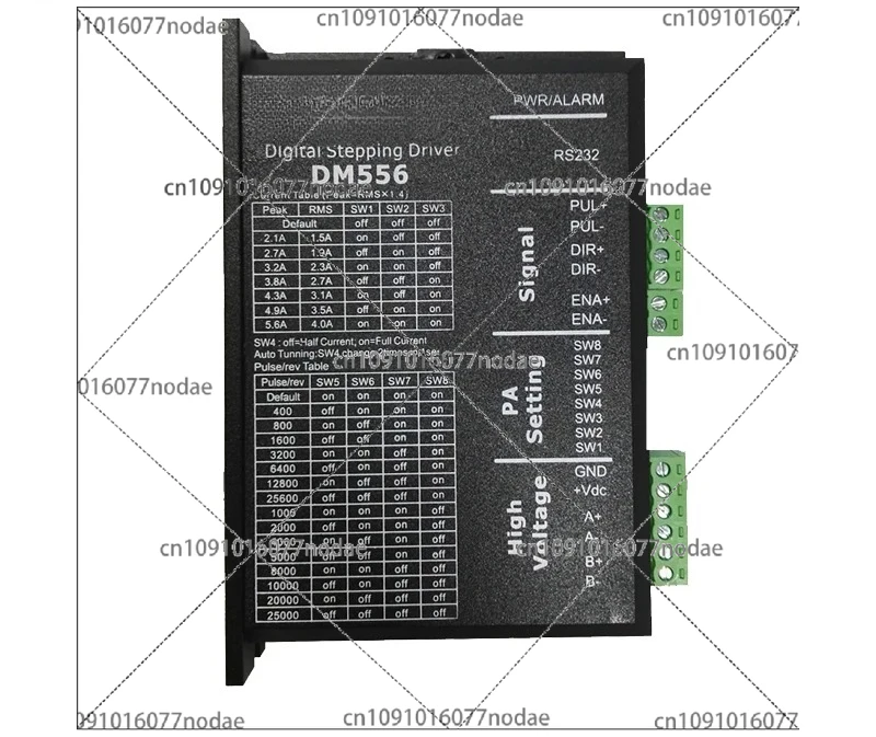 

Leadshine DM556 2 Phase Driver for 57MM 86MM Stepper Motor 36-60 VDC 2.1A To 5.6A