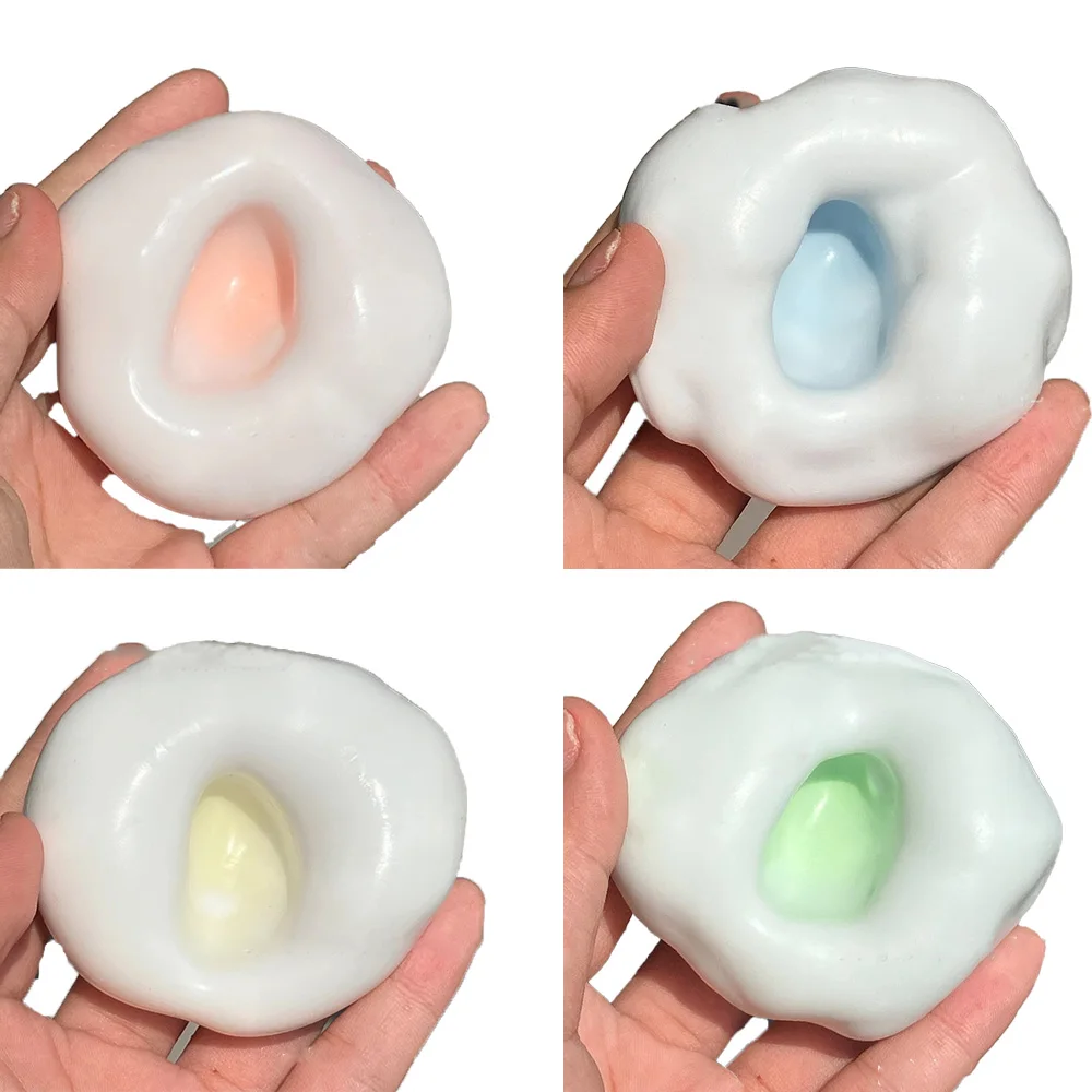 

Squishy Fluid Ice Skin Jelly Ball Squeeze Toy Kids Adult Soft Pinch Stress Relieving Toys Party Gift Novel Entertainment Games