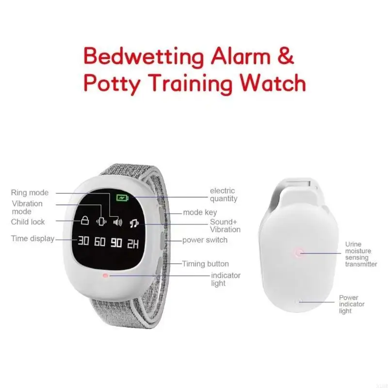 

Wireless Bedwetting Alarm Bedwetting Reminder Kid Potty Training Elder Care Tool
