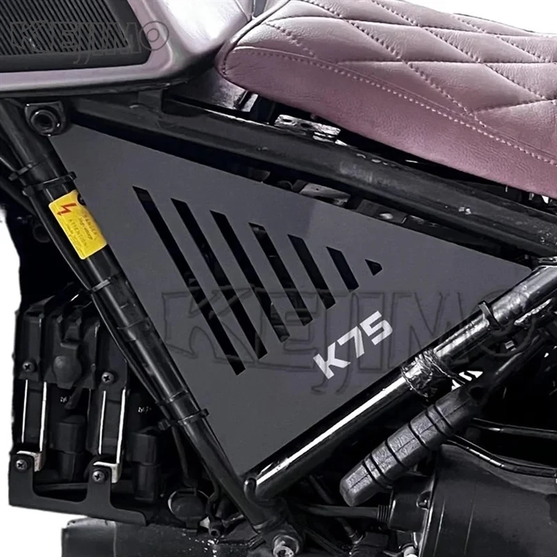For BMW K1100 K100 K75 Cafe Racer Aluminum Side Frame Side Panel Protector Motorcycle Decorative Protective Cover Accessories