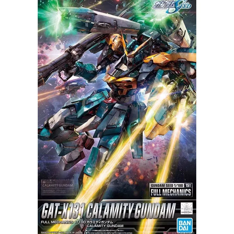 Bandai Gundam Seed 1/100 Gat-X131 Calamity Gundam Action Figures Gunpla Plastic Model Kit Toys for Boys Gifts for Children