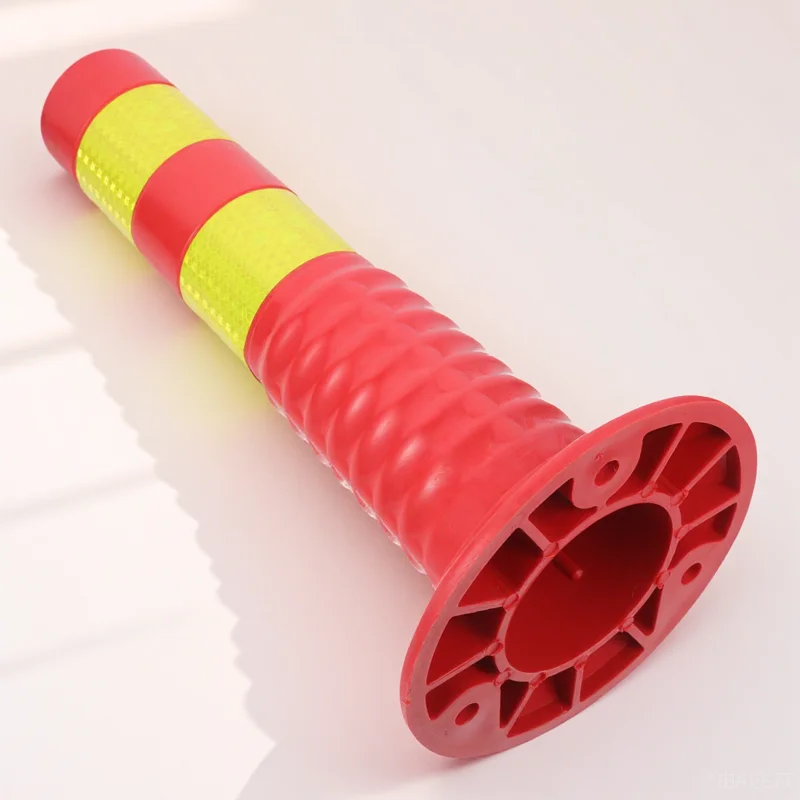 

Premium Anti-Collision Warning Column Crash Bollards Reflective Safety Post Sturdy Road Isolation Barrier Barricade