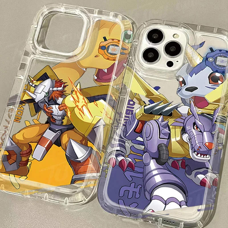 Clear Case for Samsung Galaxy A15 A55 A05 A05S A14 A24 A13 A23 A73 A12 A22 A32 A52 A52S A72 A31 A51 A71 Digimon Adventure Cover