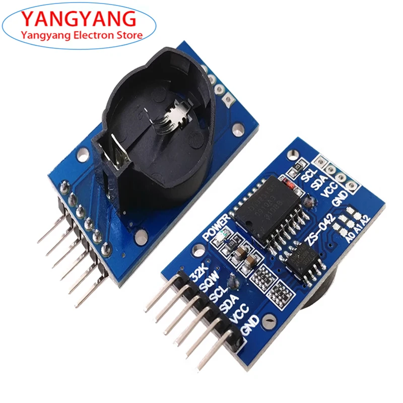 New DS3231 AT24C32 RTC IIC Module Clock Timer Memory Module Beats Replace DS1307 I2C RTC Board Without Battery Board for Arduino