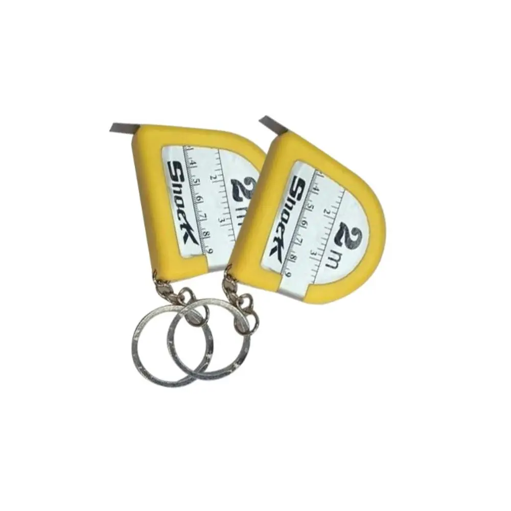 No Measuring Function Shock Tape Measure Portable Key Chain Interactive Electric Prank Joke Gadget Interesting