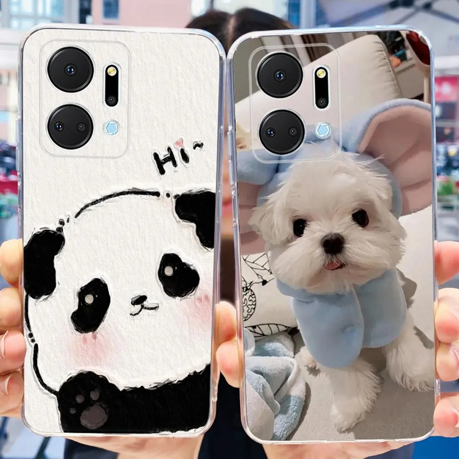 Lovely Printing Case For Honor X7a RKY-LX1 RKY-LX2 RKY-LX3 Soft Silicone TPU Back Cover For HonorX7a X 7A 4G Phone Cases