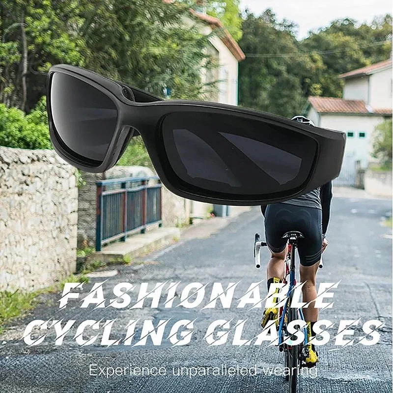 Outdoor Cycling Glasses, Eye Protection, Skiing Glasses, Cs Tactical Sunglasses, Sports Sponge Sunglasses Effectively Block 1pc