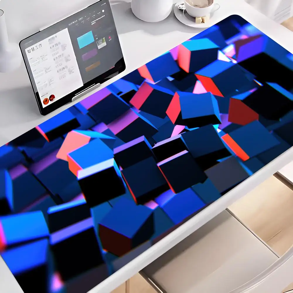 

Geometric Abstract Mouse Pad Rubber Mat Laptop Xxl Mousepad Notebook Gamer Computer Table Gaming Accessories