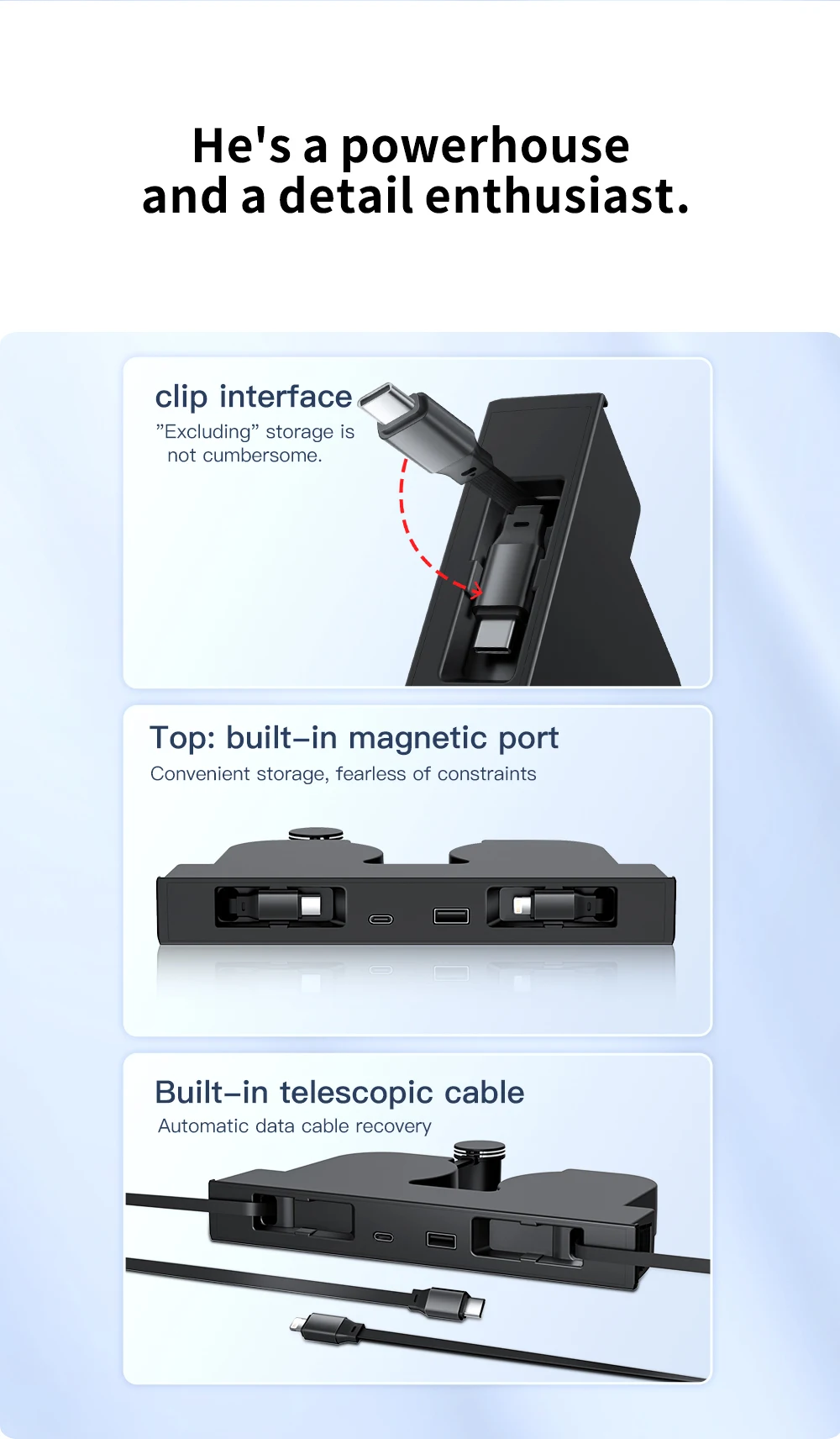 USB-Hub-Ladegerät für Tesla Model Y Juniper 2025-2026 & Model 3 Highland 2024-2026 Mittelkonsolen-Dockingstation Zubehör – Detail 15