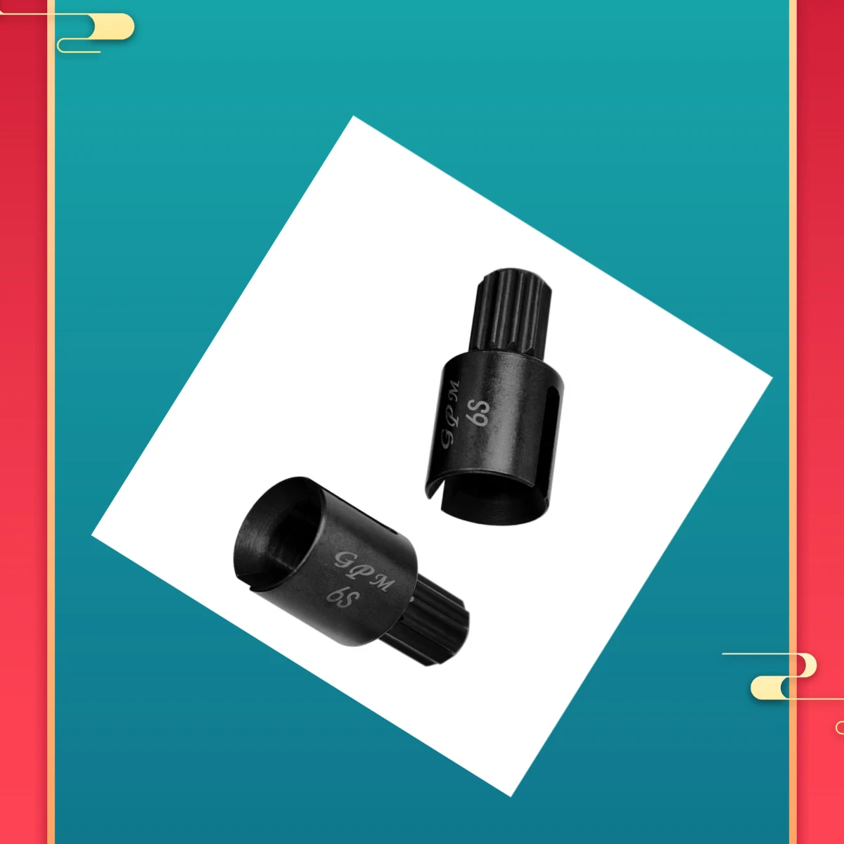 

GPM Harden Steel #45 Front Or Rear Wheel Joints for Traxxas 1/5 X-Maxx 8S Monster Truck - 77086-4 Upgrade Kit