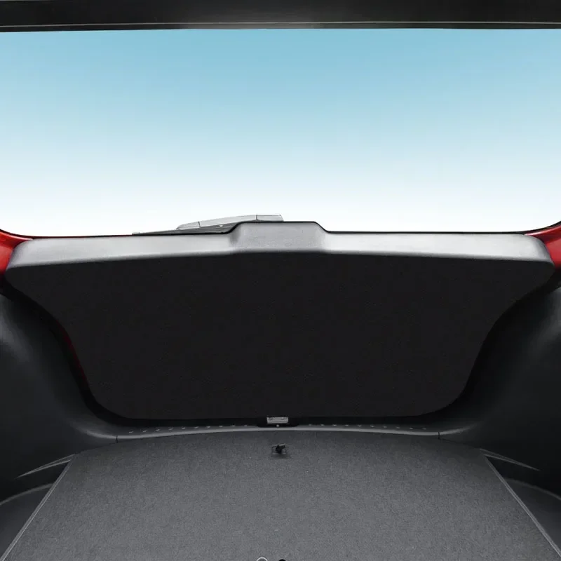 Car PU Leather Mat Anti-kick Cushion Trunk Weather Tailgate Sticker For Hyundai Creta IX25 GS SU IX35 Tucson LM 2010-Present
