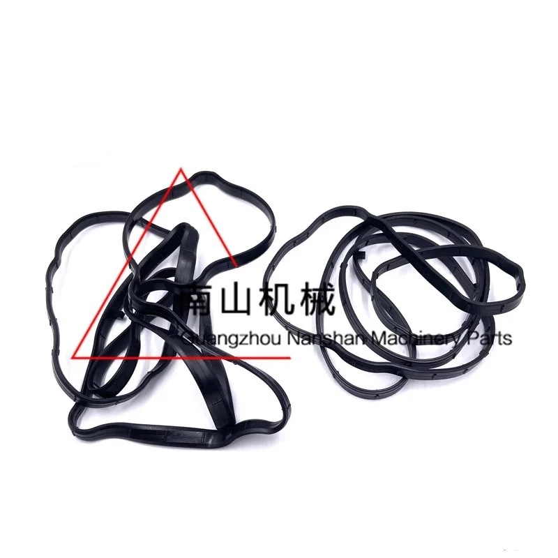 E320GC valve cover rubber strip Perkins C4.4 direct injection engine valve cover gasket excavator parts