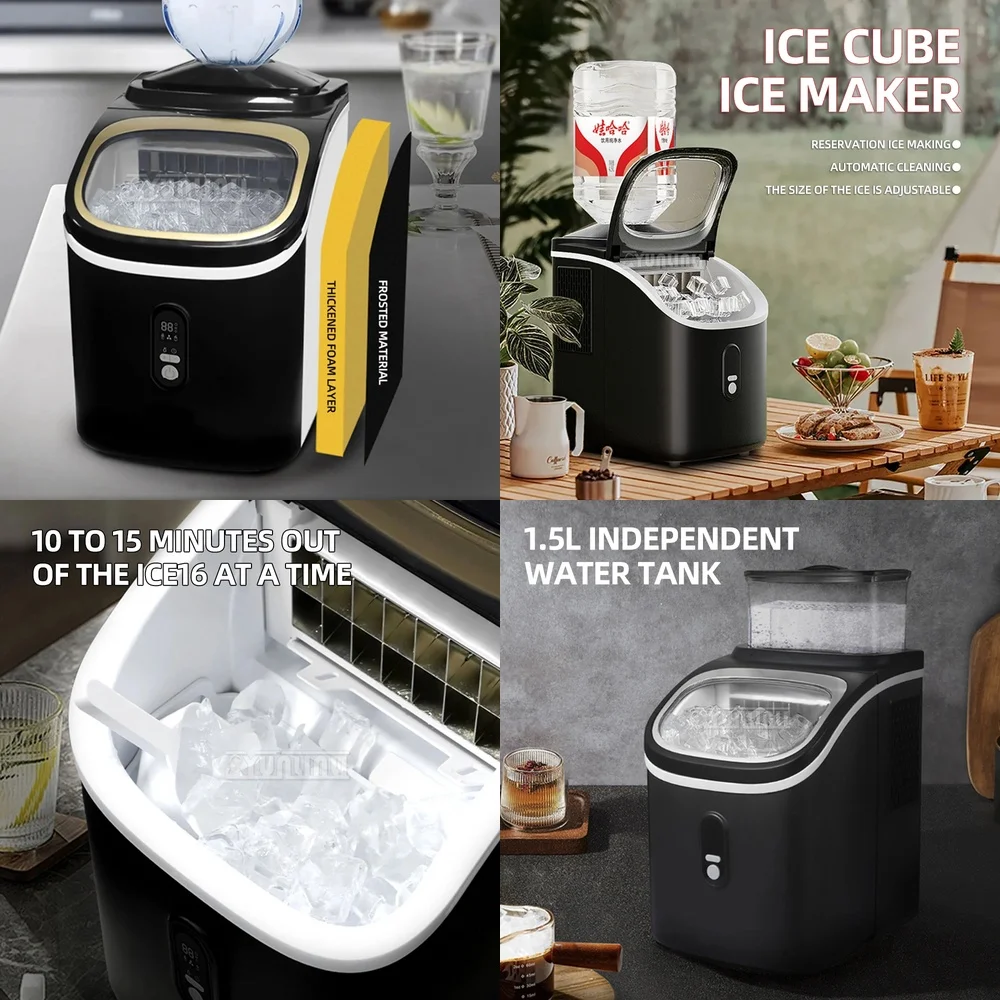 

2026 Automatic Ice Making Machine Coffee Shop Machine