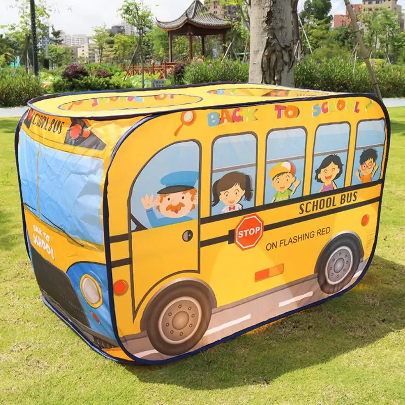 Children Play Tent Ice Cream Truck Pop Out Tent For Children Cute Creative Pop Out Tent Large Capacity Tent For Role Play Games