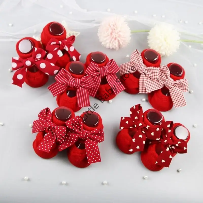 

M76C Baby Floor Socks High Elastic Indoor Floor Socks Knitted Cotton Shoes & Socks