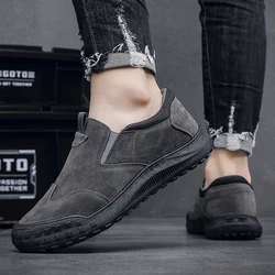 2023 Men Sneakers Autumn New Leisure Soft Shoe Outdoor Fitness Fashion Lazy Hiking Shoe Sapatos Formais Masculinos Zapatos Para