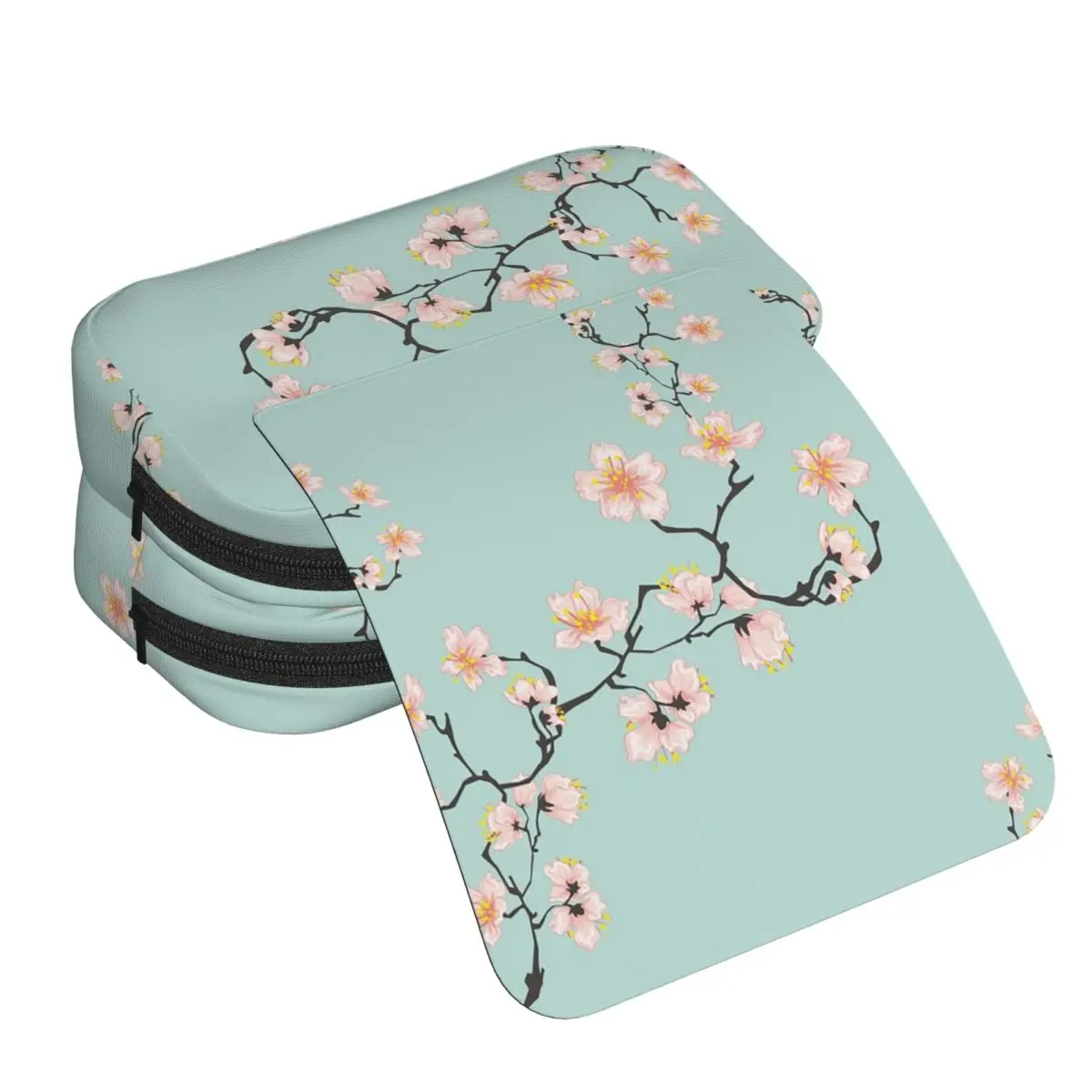 Sakura Cherry Blossom Japanese Flowers Pencil Case for Kids School Pen Box Pencil Bag Stationery Supplies Pen Holder Bag