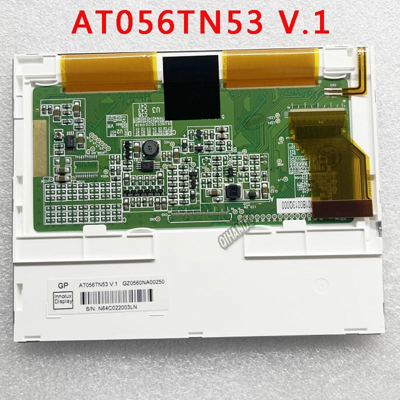 New 5.6 Inch 640*480 AT056TN53-V1 AT056TN53 V.1 For AUTOBOSS V30 V-30 LCD Screen Display Panel 4 wire 126*100mm Touch Screen