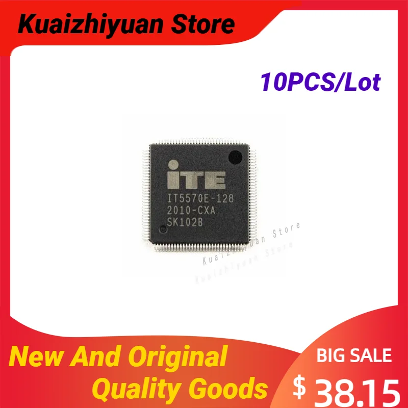 

10PCS/Lot New And Original IT5570E-128/CX CXA CXS Blank Chip With No Program QFP-128 Quality Goods