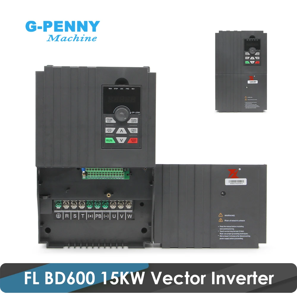 

15 кВт 220 В/380 В векторный инвертированный FULING/FOLINN BD600 58A/30A управление преобразователем частоты привод переменной частоты VFD 3-фазный выход