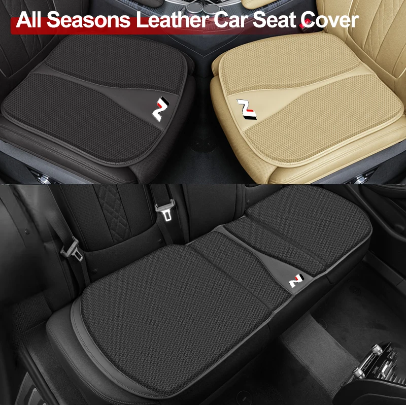 Car Seat Cushion Cover Breathable Ice Silk Soft Mats Accessories For Hyundai N Line Performance Santa Fe MX5 I20 IX35 I30 Creta