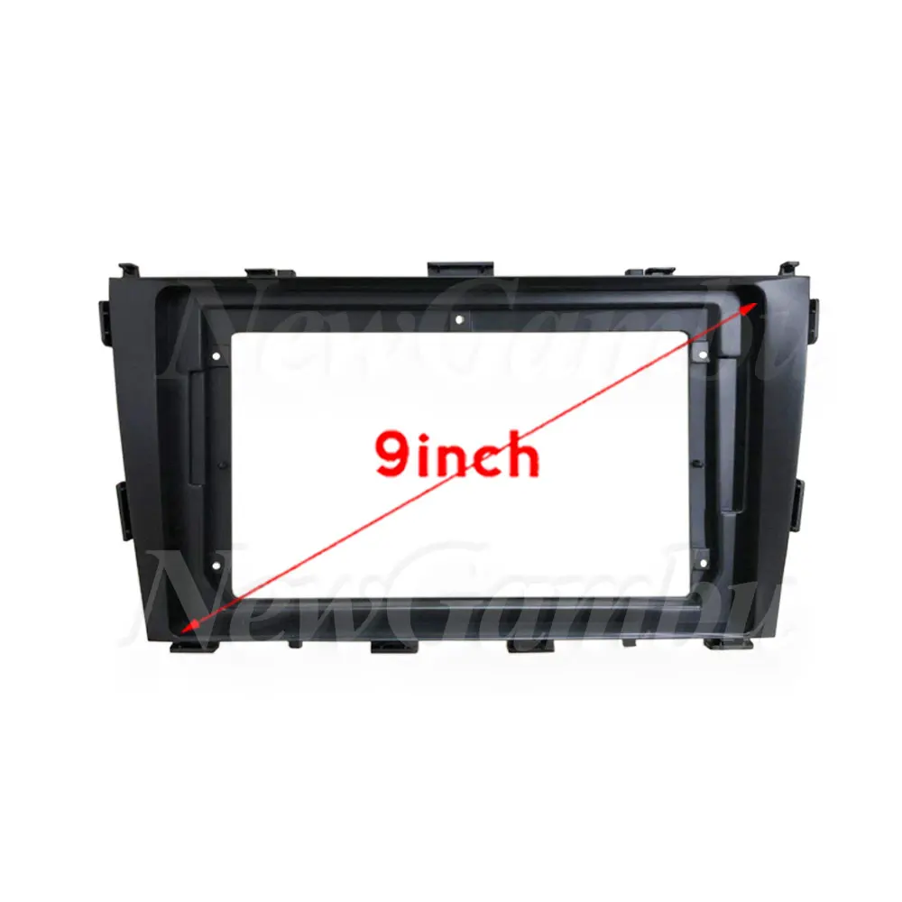 9 inch For Baic Beiqi Magic Speed S3 2014-2016 Fascia Frame No Cable Dash Trim Kits Facia Panel  Radio Player screen 2 Din