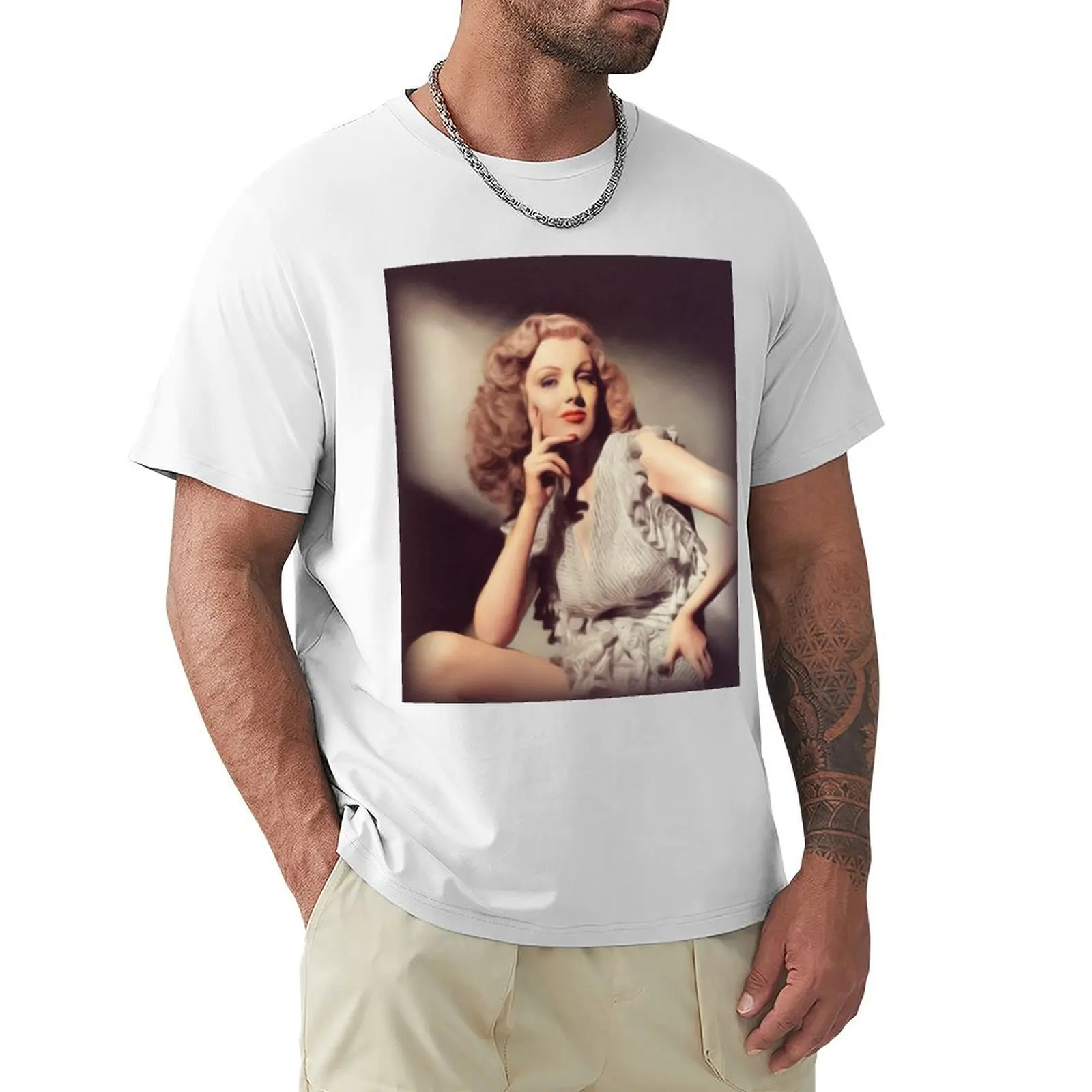 Dolores Moran, Movie Legend T-Shirt oversizeds sports fans customs korean fashion Men's clothing