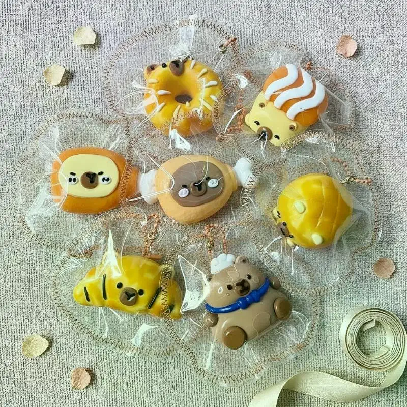 Leuke Fun Capybara Pinch Knijpspeeltje Siliconen Stress Relief Speelgoed Crème Modder Voelen Decompressie Langzaam Rebound Speelgoed Sleutelhanger Charme Geschenken